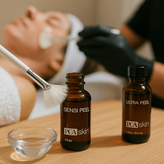 Radiant Refinement Peel Collection at Martina Skin Atelier in Hartsdale, NY